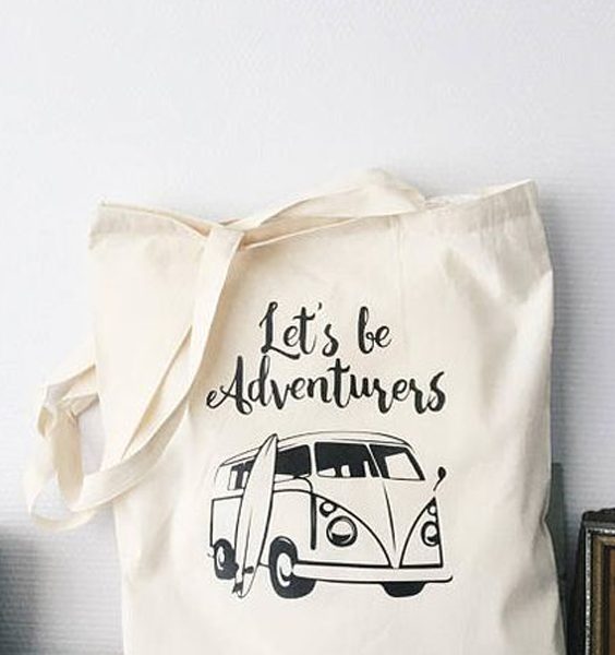 Fabric shopping bag