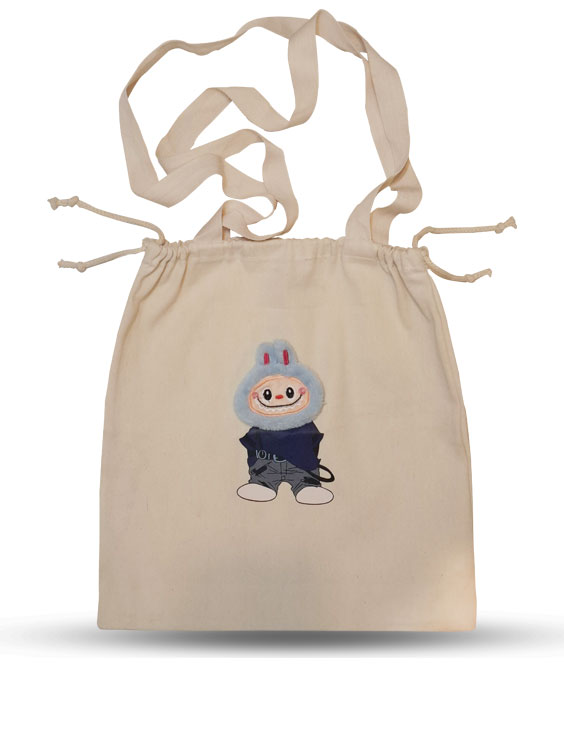 02 ساک دستی جمع شونده 40 در 35 cm، لبوبو عروسکی - Image 1