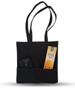 ساک جین یک طرف جیب‌دار 40 در 30 cm